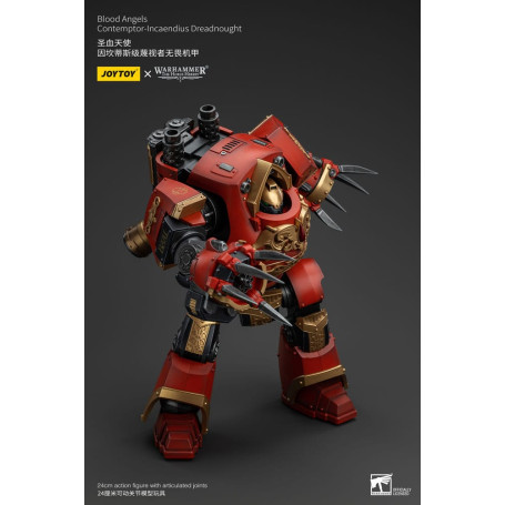 Joytoy - Warhammer - Blood Angels - Contemptor-Incaendius Dreadnought - The Horus Heresy