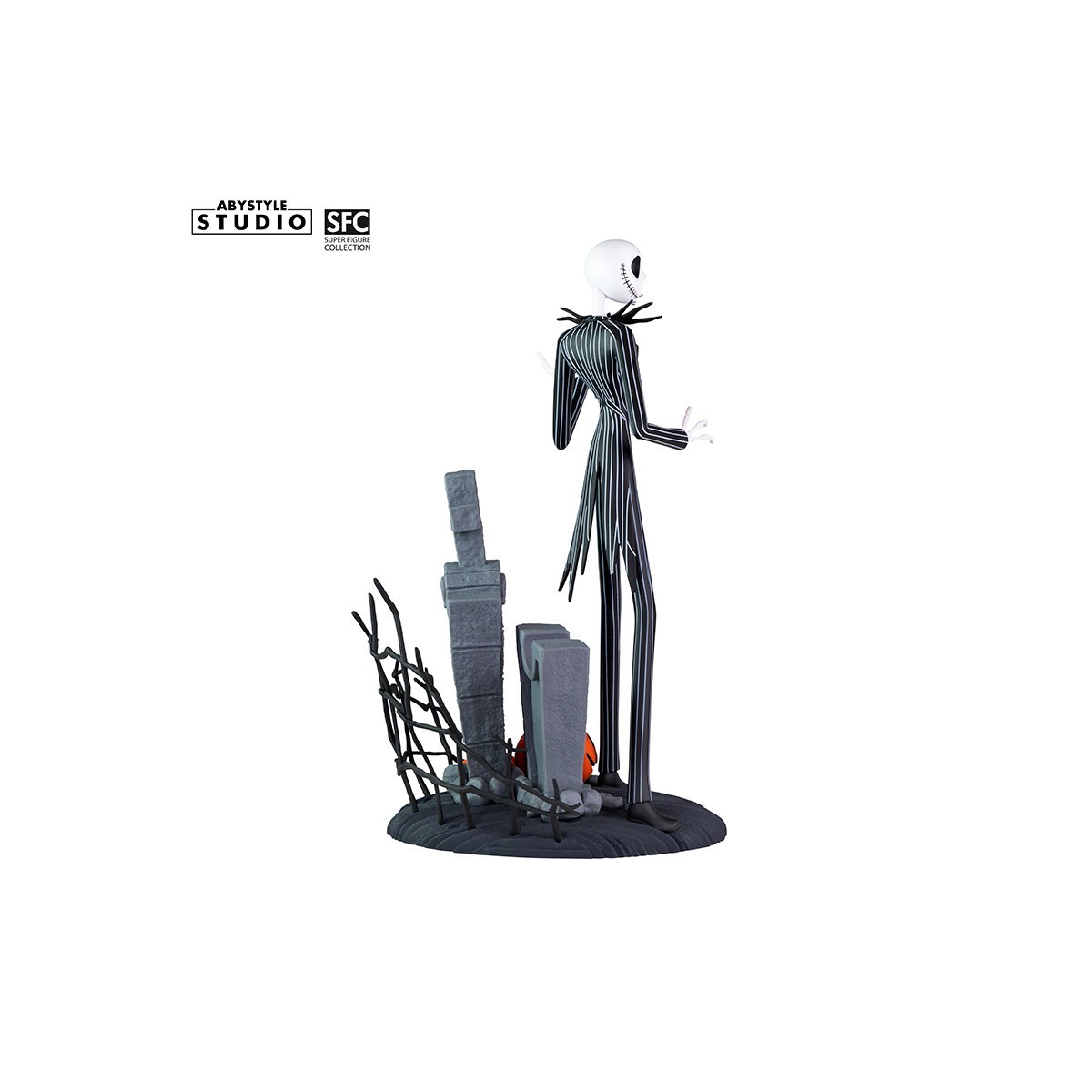 Abystyle - NIGHTMARE BEFORE XMAS - Jack scary smiling face - Super Figure Collection 1/10