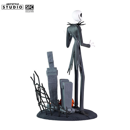 Abystyle - NIGHTMARE BEFORE XMAS - Jack scary smiling face - Super Figure Collection 1/10