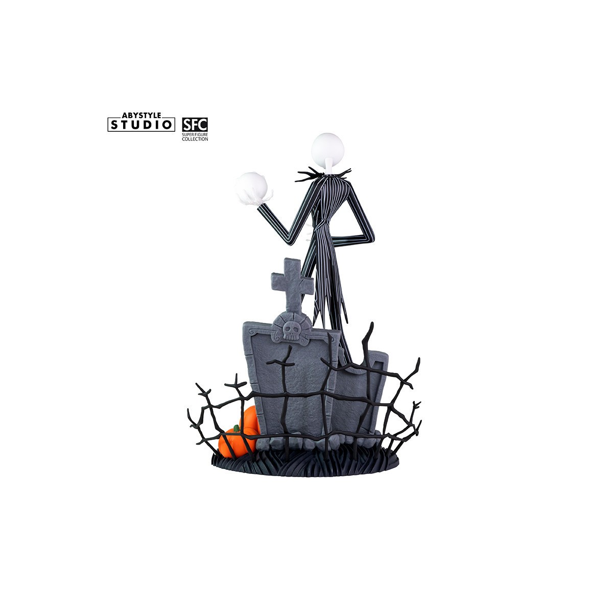 Abystyle - NIGHTMARE BEFORE XMAS - Jack scary smiling face - Super Figure Collection 1/10