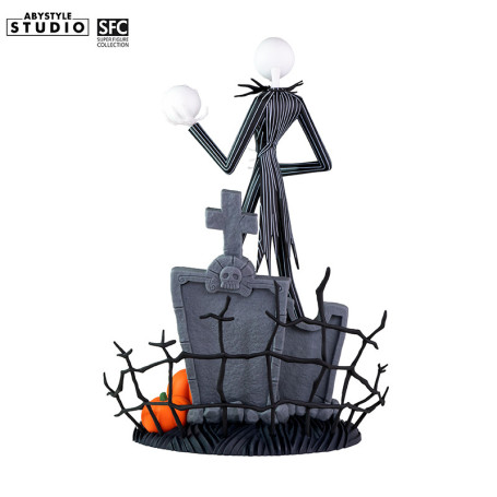 Abystyle - NIGHTMARE BEFORE XMAS - Jack scary smiling face - Super Figure Collection 1/10