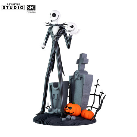 Abystyle - NIGHTMARE BEFORE XMAS - Jack scary smiling face - Super Figure Collection 1/10