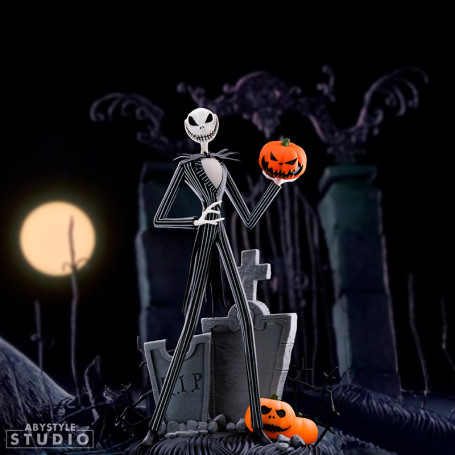 Abystyle - NIGHTMARE BEFORE XMAS - Jack scary smiling face - Super Figure Collection 1/10