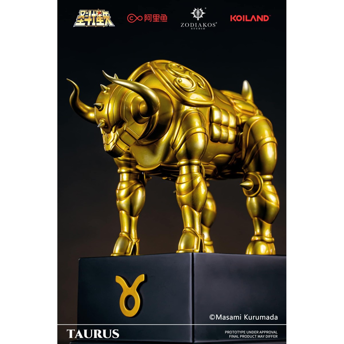 Zodiakos Studio - Taurus Cloth - Totem of the Bull 1/6 - Saint Seiya - Knights of the Zodiac Statue