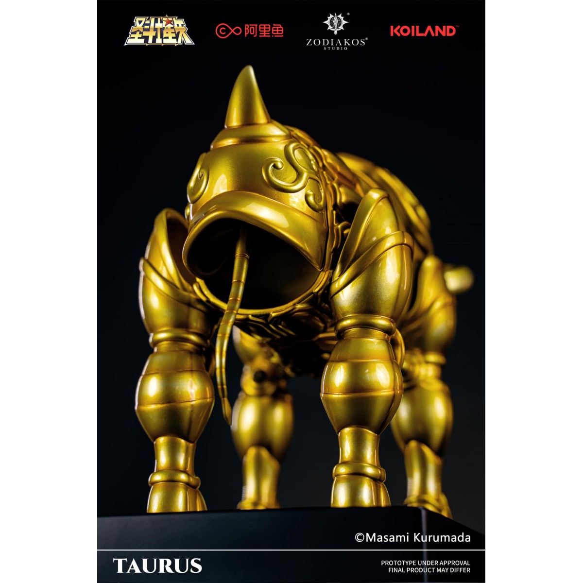 Zodiakos Studio - Taurus Cloth - Totem of the Bull 1/6 - Saint Seiya - Knights of the Zodiac Statue