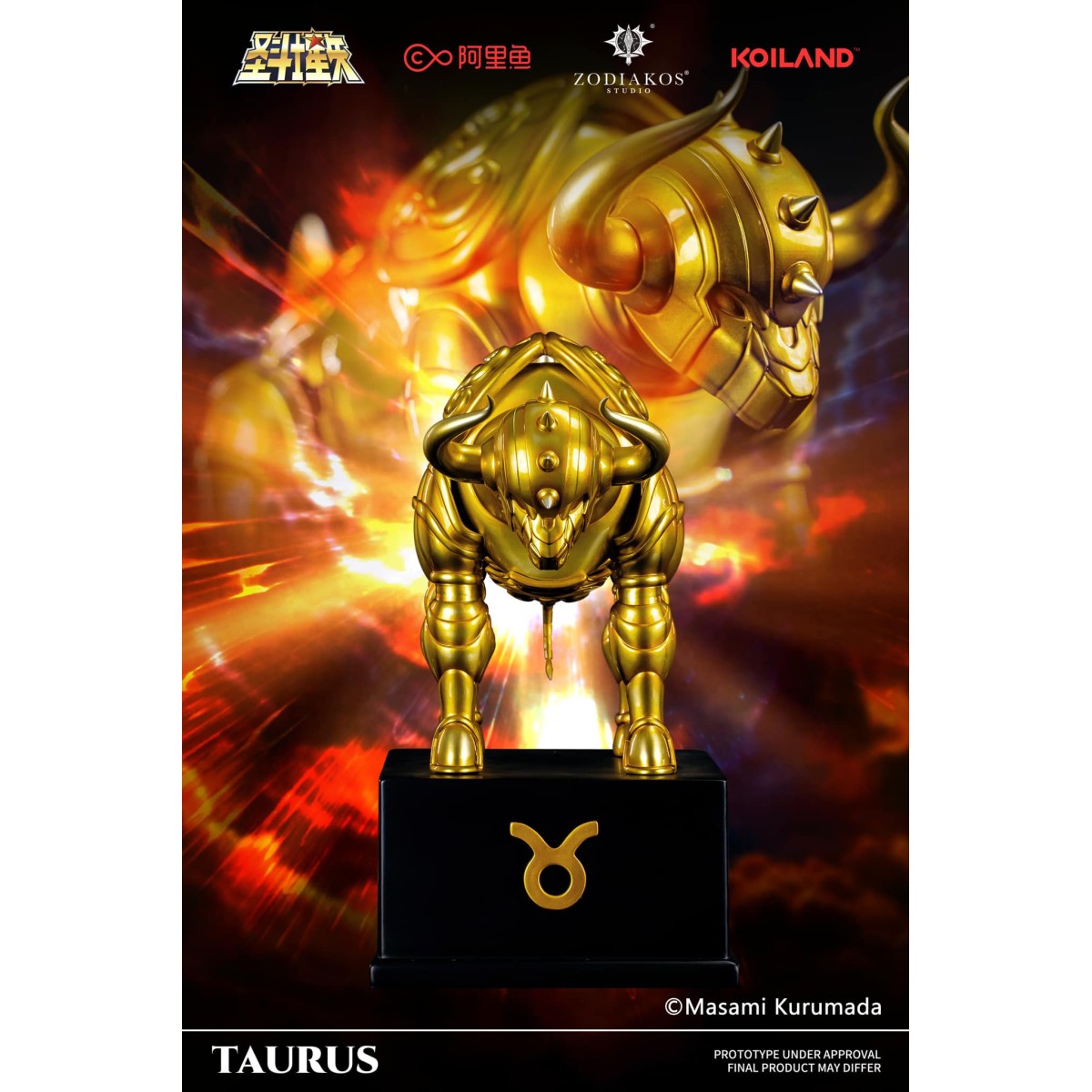 Zodiakos Studio - Taurus Cloth - Totem of the Bull 1/6 - Saint Seiya - Knights of the Zodiac Statue