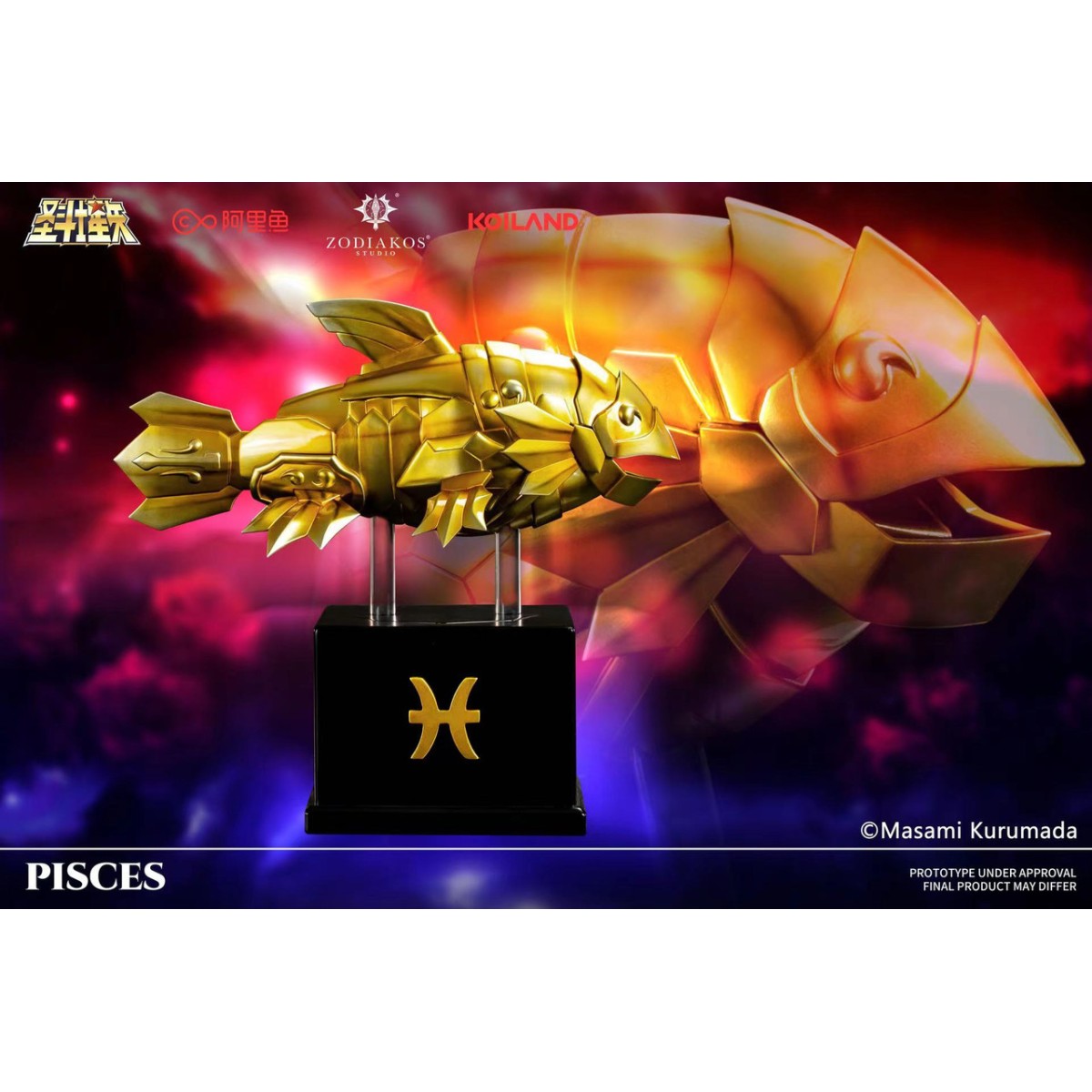 Zodiakos Studio - Pisces Cloth - Totem of the Pisces 1/6 - Saint Seiya - Knights of the Zodiac Statue