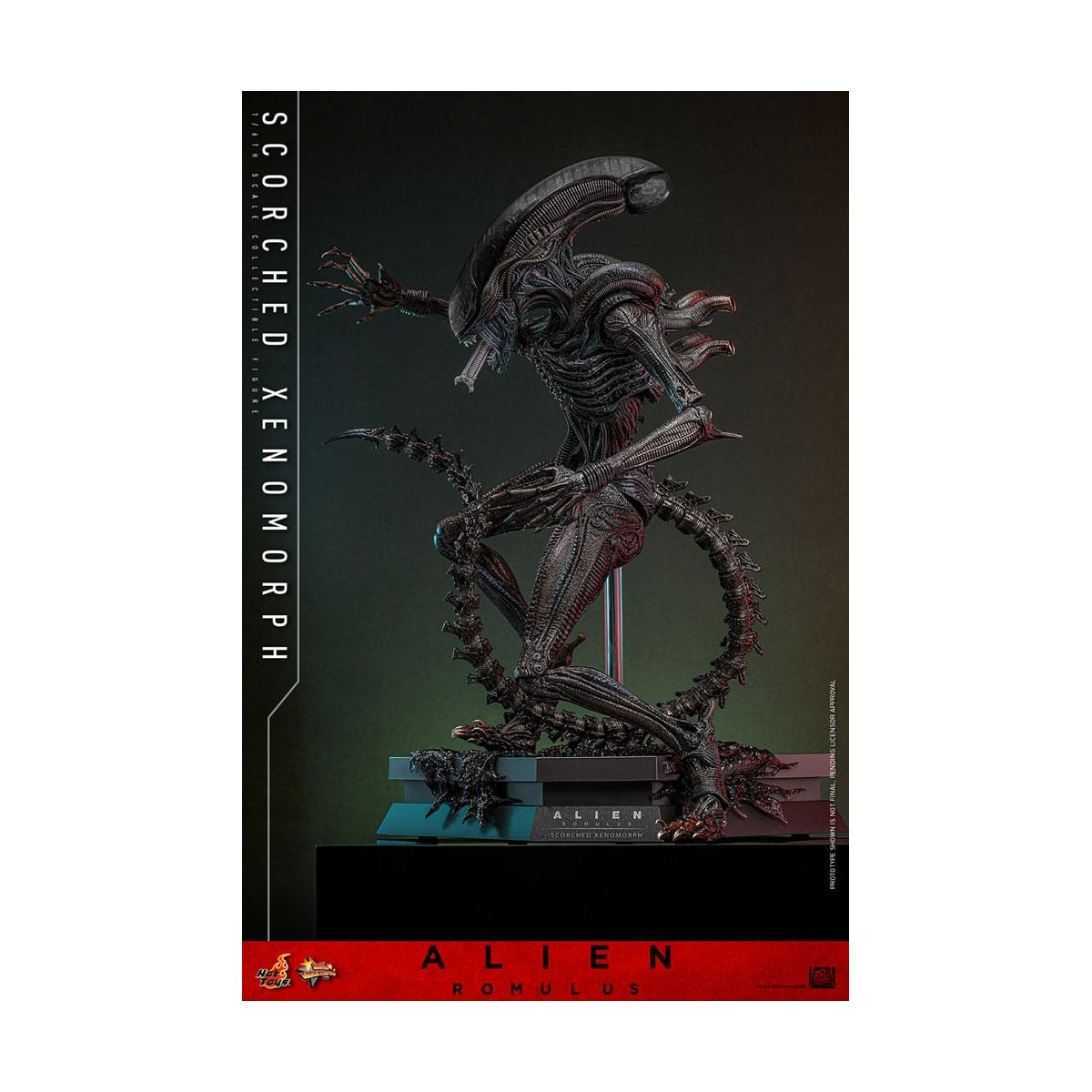 Hot Toys - Alien Romulus - Scorched Xenomorph MMS 1/6