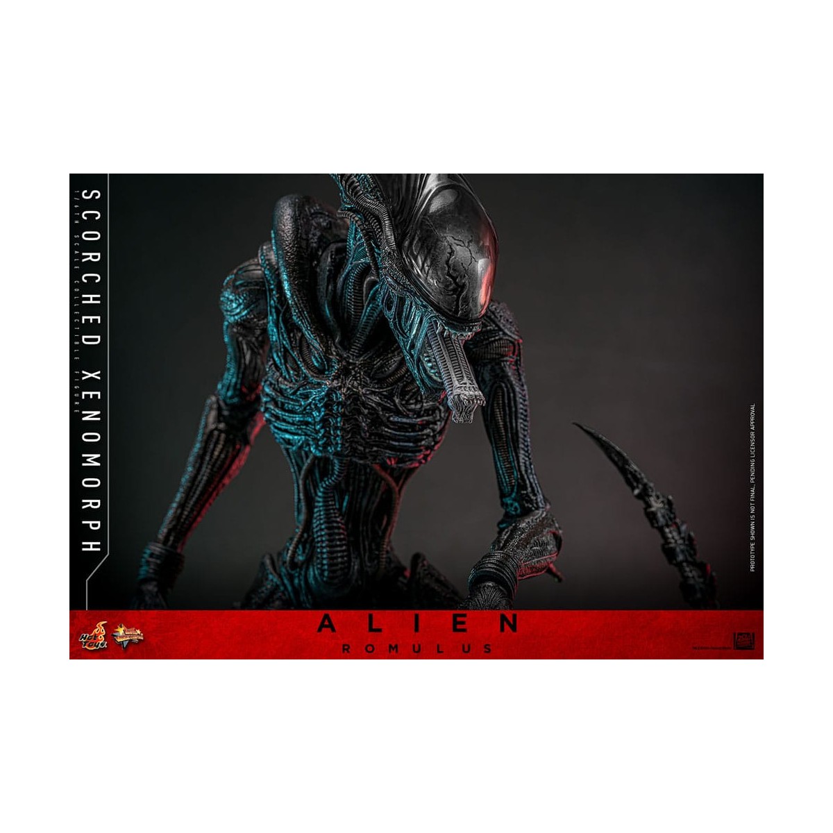 Hot Toys - Alien Romulus - Scorched Xenomorph MMS 1/6