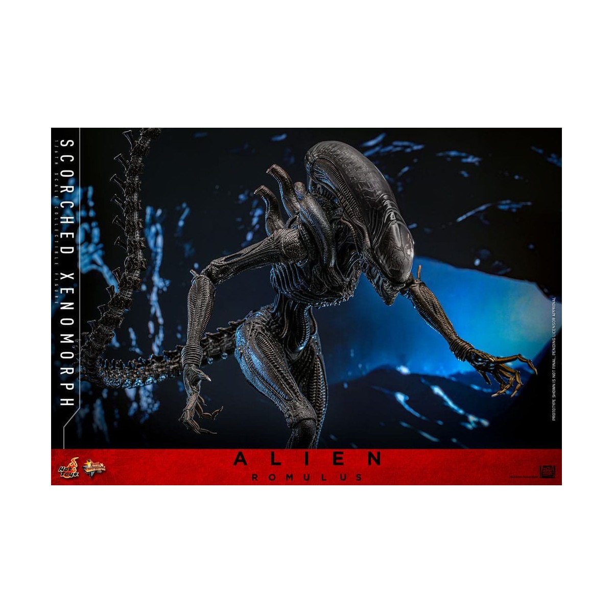 Hot Toys - Alien Romulus - Scorched Xenomorph MMS 1/6