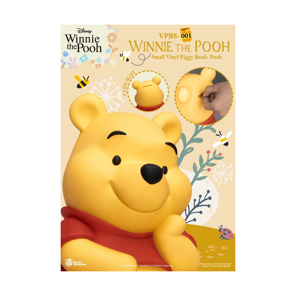 Beast Kingdom Disney - Giant money box WINNIE THE POOH