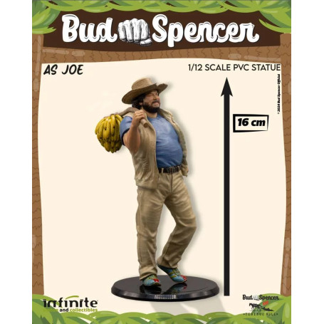 Infinite - Bud Spencer as Joe 1/12 pvc Statue - Banana Joe