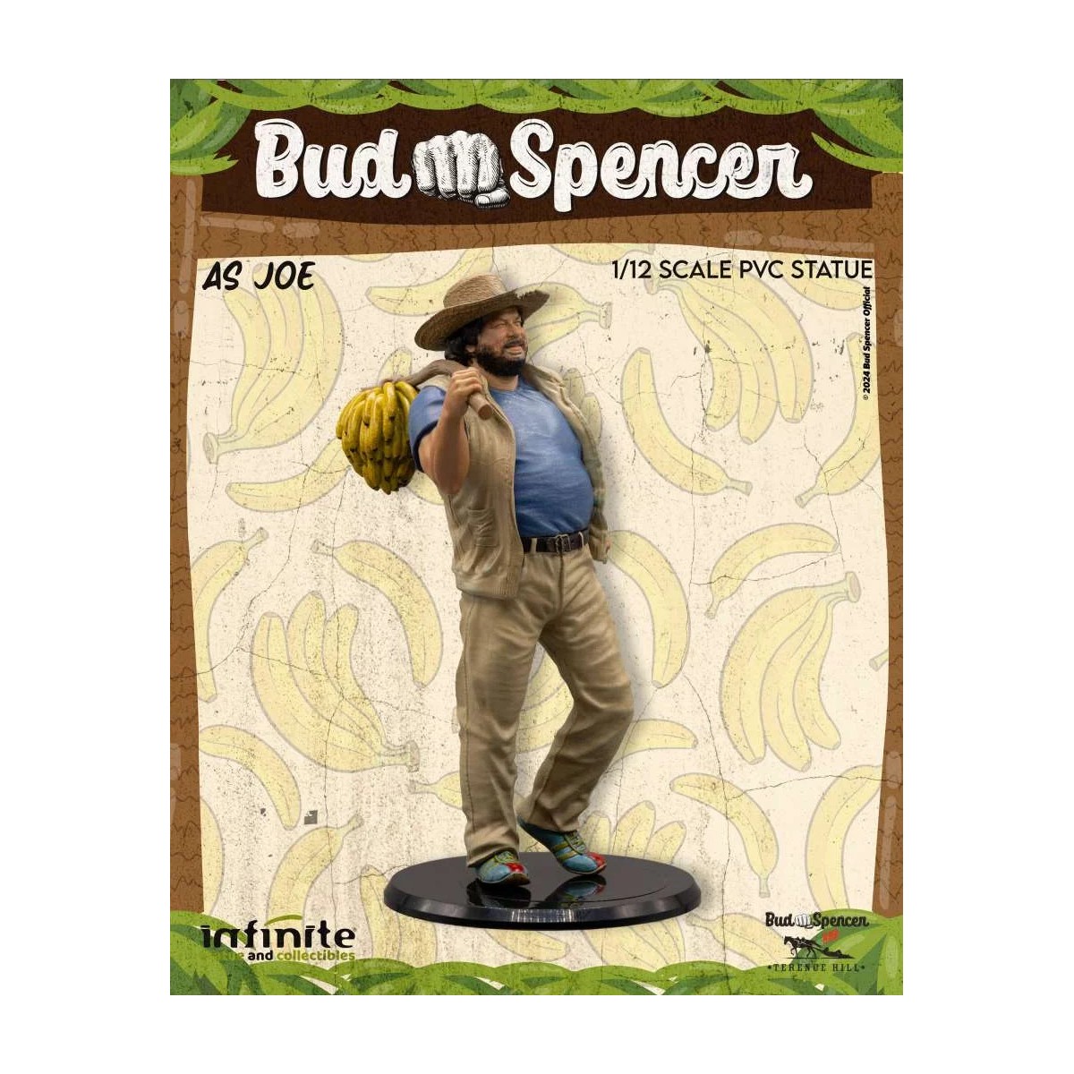 Infinite - Bud Spencer as Joe 1/12 pvc Statue - Banana Joe