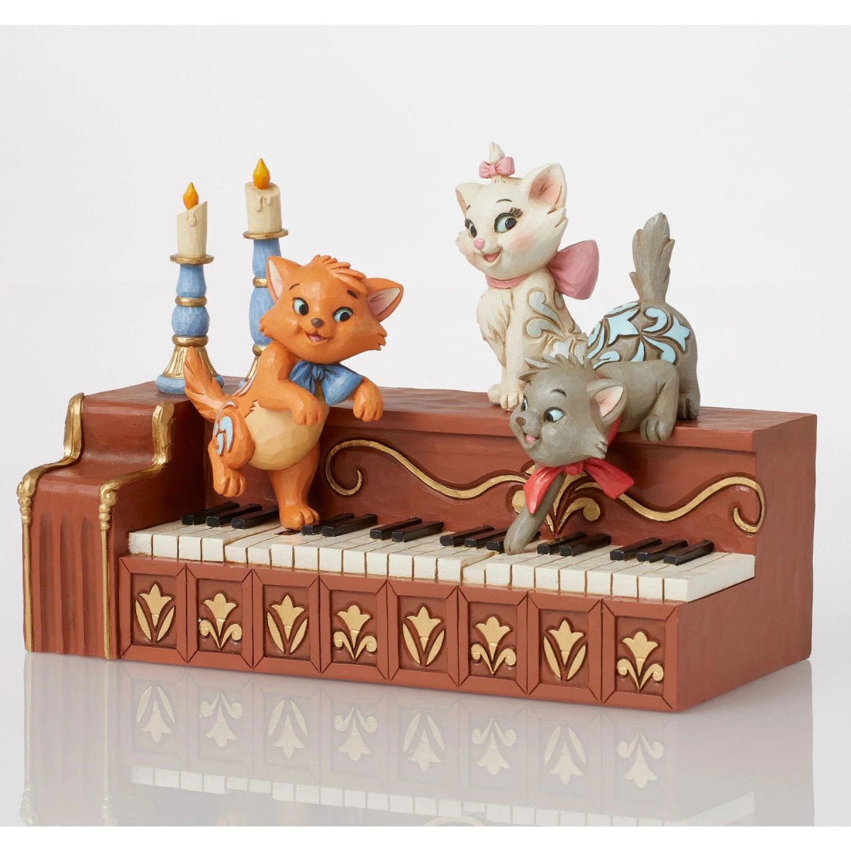 Enesco Disney Traditions By Jim Shore - Aristochats Piano Kittens - The Aristochats