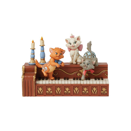 Enesco Disney Traditions By Jim Shore - Aristochats Piano Kittens - The Aristochats
