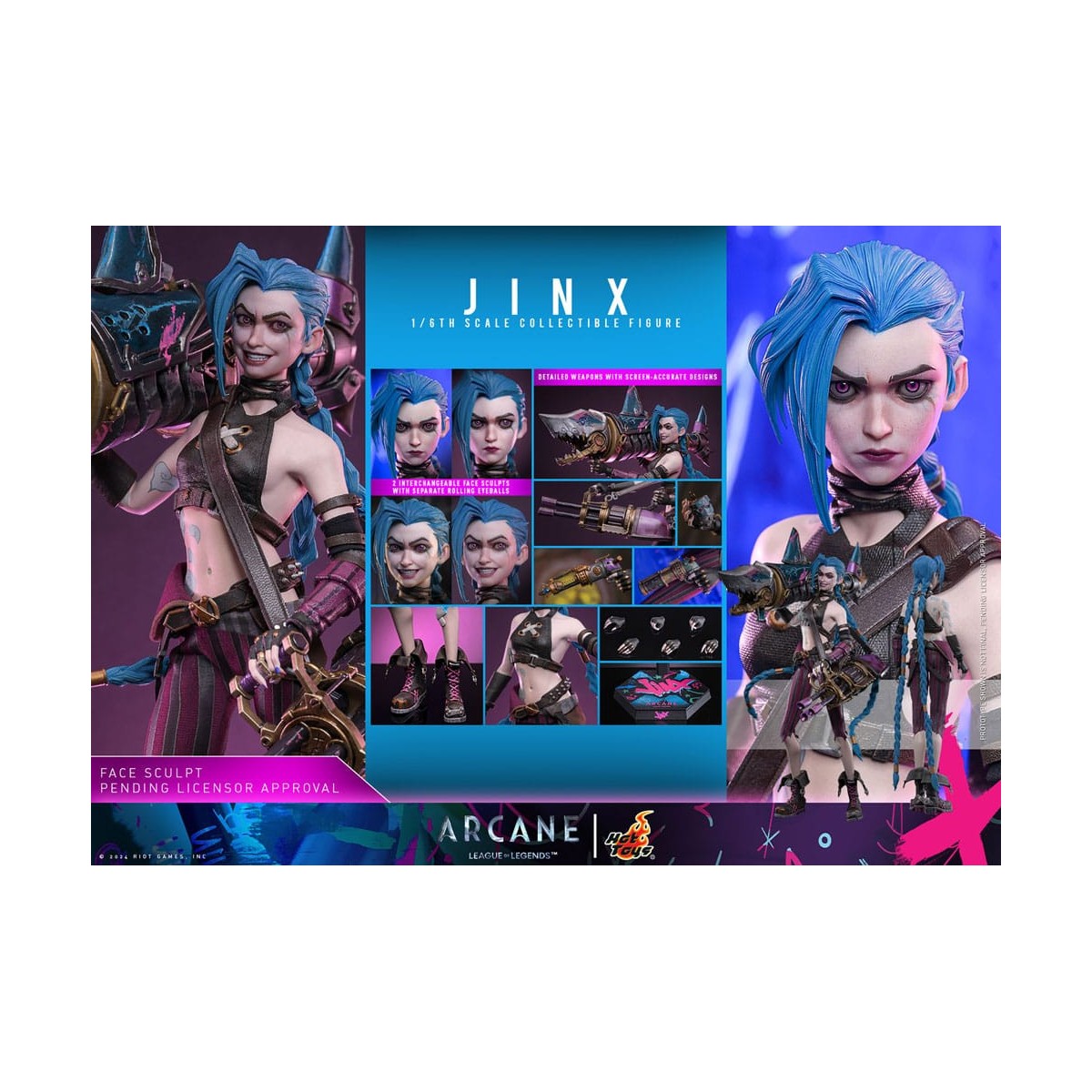 Hot Toys - Arcane - JINX 1/6