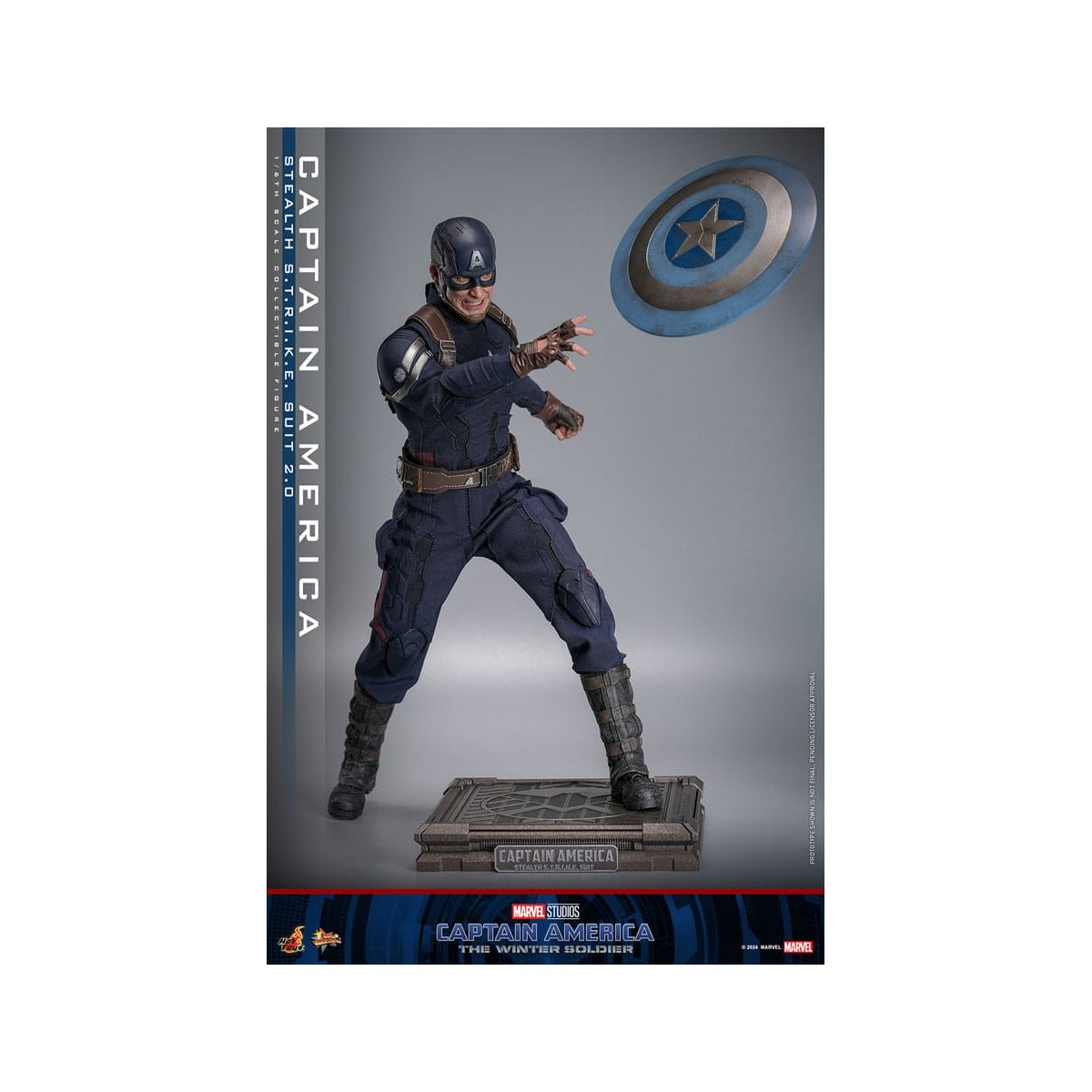 Hot Toys Captain America: The Winter Soldier - Captain America Stealth S.T.R.I.K.E. Suit MMS 1/6