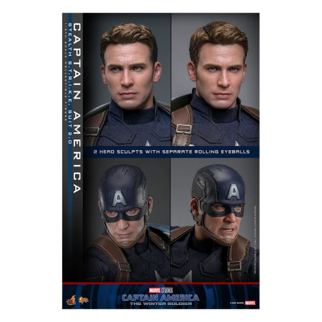 Hot Toys Captain America: The Winter Soldier - Captain America Stealth S.T.R.I.K.E. Suit MMS 1/6