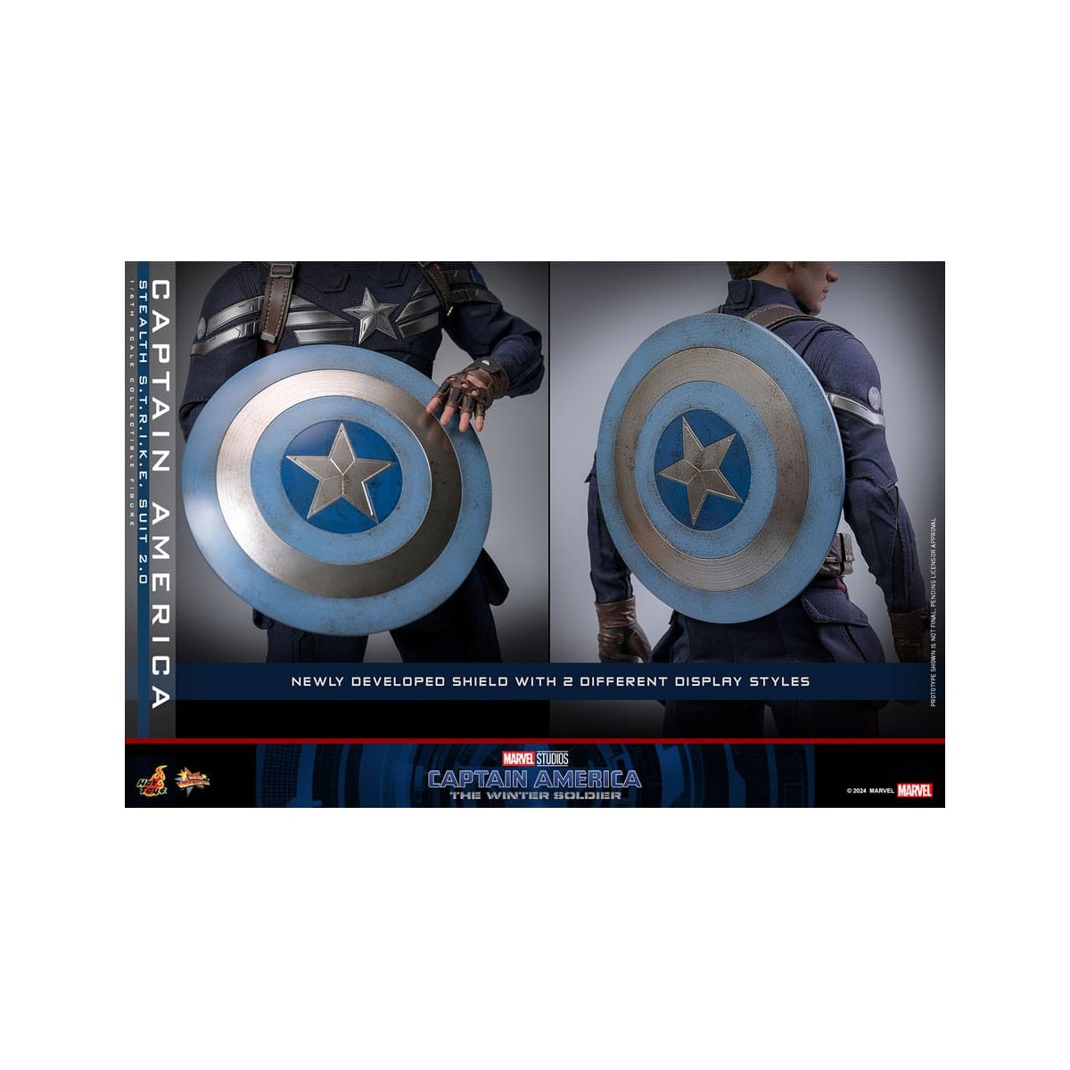 Hot Toys Captain America: The Winter Soldier - Captain America Stealth S.T.R.I.K.E. Suit MMS 1/6