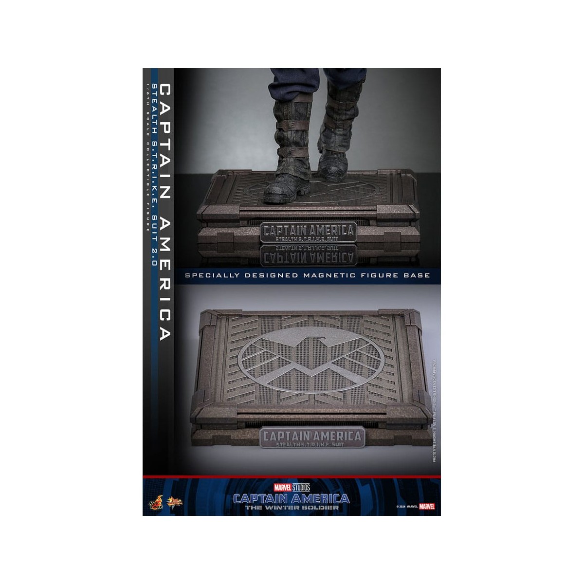 Hot Toys Captain America: The Winter Soldier - Captain America Stealth S.T.R.I.K.E. Suit MMS 1/6