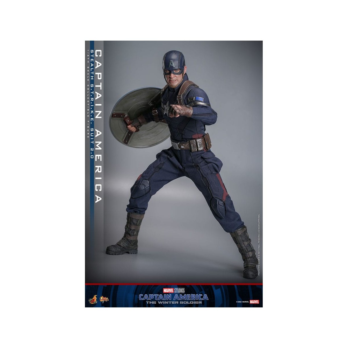Hot Toys Captain America: The Winter Soldier - Captain America Stealth S.T.R.I.K.E. Suit MMS 1/6
