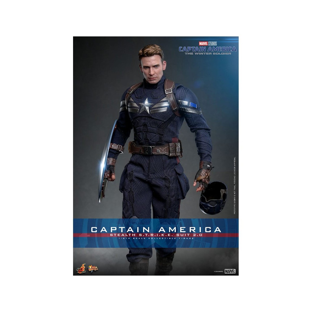 Hot Toys Captain America: The Winter Soldier - Captain America Stealth S.T.R.I.K.E. Suit MMS 1/6