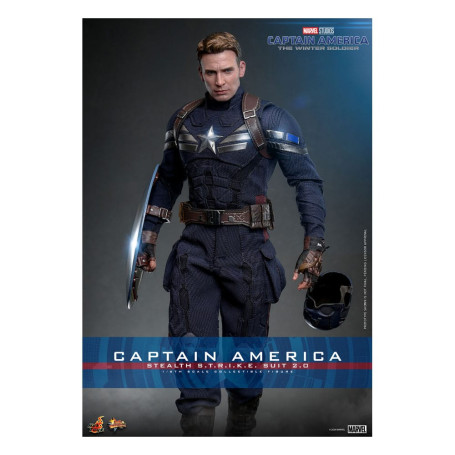 Hot Toys Captain America: The Winter Soldier - Captain America Stealth S.T.R.I.K.E. Suit MMS 1/6