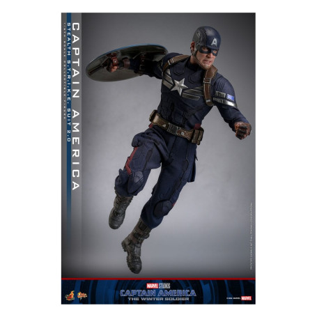 Hot Toys Captain America: The Winter Soldier - Captain America Stealth S.T.R.I.K.E. Suit MMS 1/6