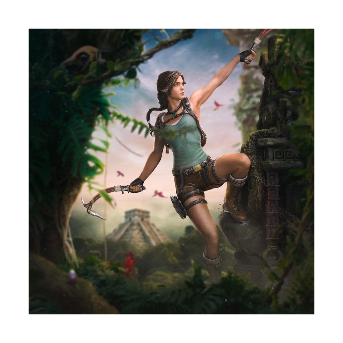 Iron Studios Tomb Raider - Lara Croft Deluxe Art Scale 1/10 - CCXP 2024