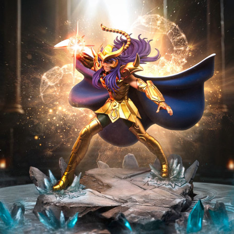 Iron Studios - Saint Seiya - Scorpio Milo BDS Art Scale 1/10 - The Knights of the Zodiac Milo of the Scorpion