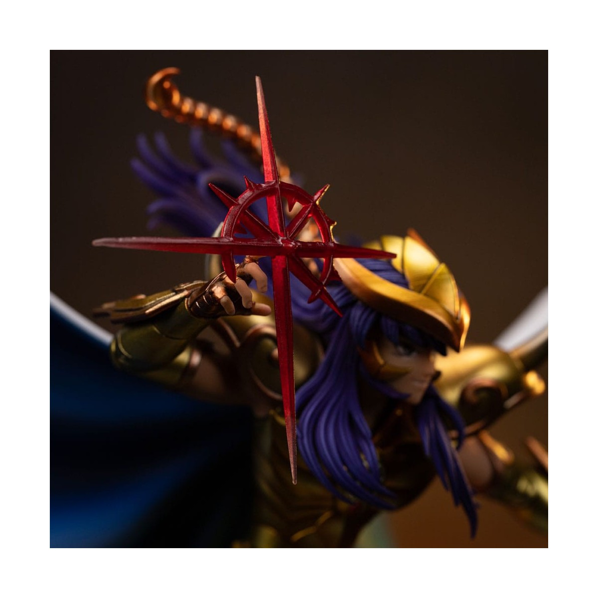 Iron Studios - Saint Seiya - Scorpio Milo BDS Art Scale 1/10 - The Knights of the Zodiac Milo of the Scorpion