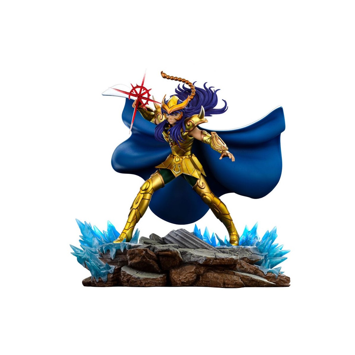 Iron Studios - Saint Seiya - Scorpio Milo BDS Art Scale 1/10 - The Knights of the Zodiac Milo of the Scorpion