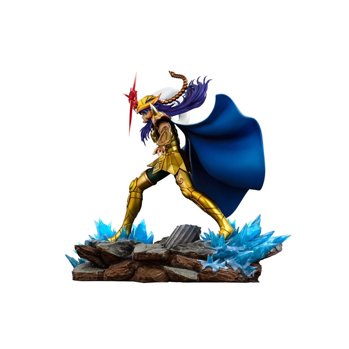 Iron Studios - Saint Seiya - Scorpio Milo BDS Art Scale 1/10 - The Knights of the Zodiac Milo of the Scorpion