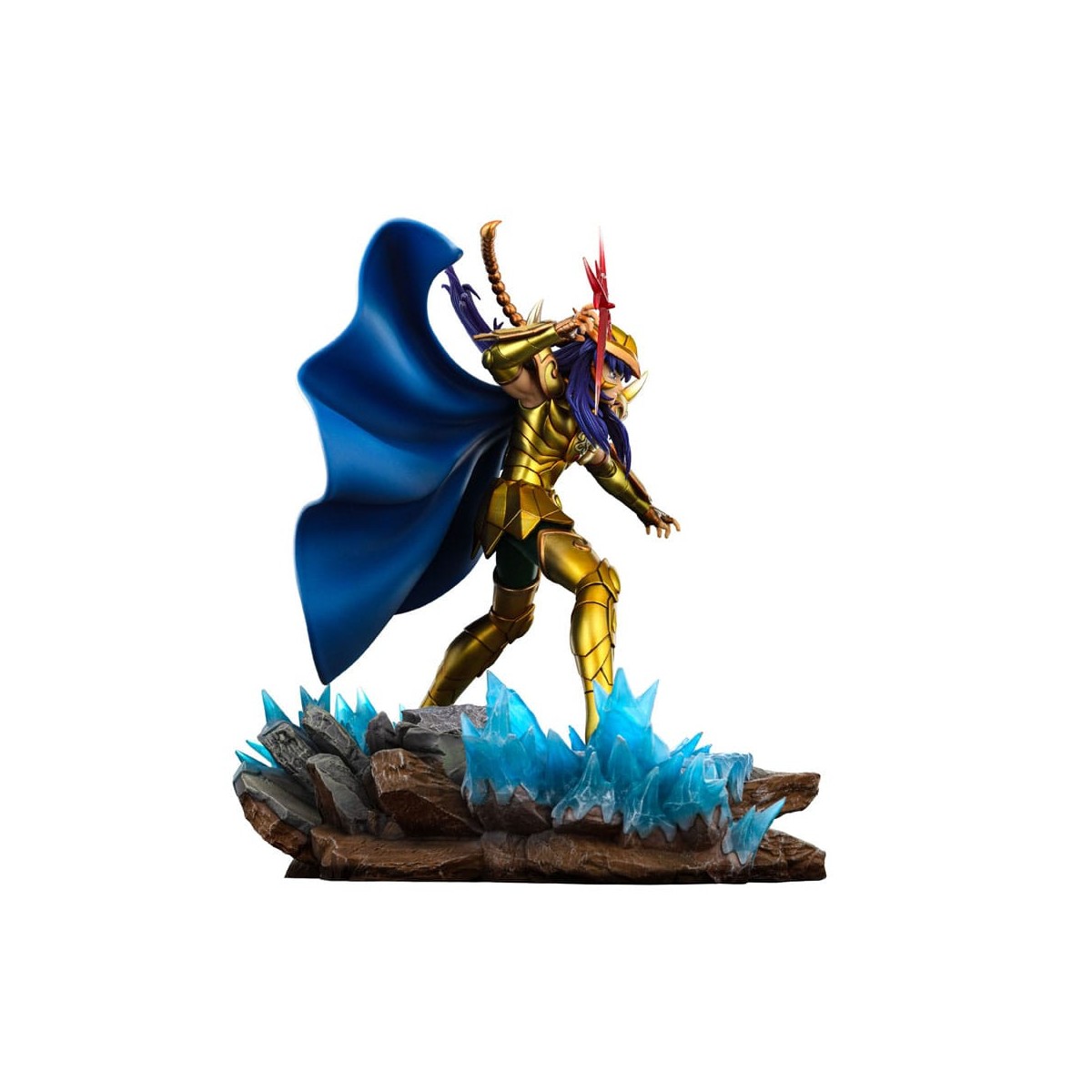 Iron Studios - Saint Seiya - Scorpio Milo BDS Art Scale 1/10 - The Knights of the Zodiac Milo of the Scorpion
