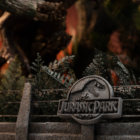 Iron Studios - Jurassic Park Demi Art Scale The Final Scene - 1/20