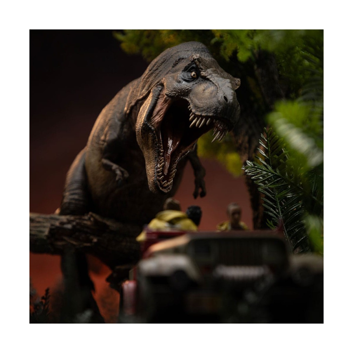 Iron Studios - Jurassic Park Demi Art Scale The Final Scene - 1/20