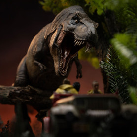 Iron Studios - Jurassic Park Demi Art Scale The Final Scene - 1/20