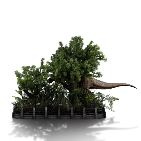 Iron Studios - Jurassic Park Demi Art Scale The Final Scene - 1/20