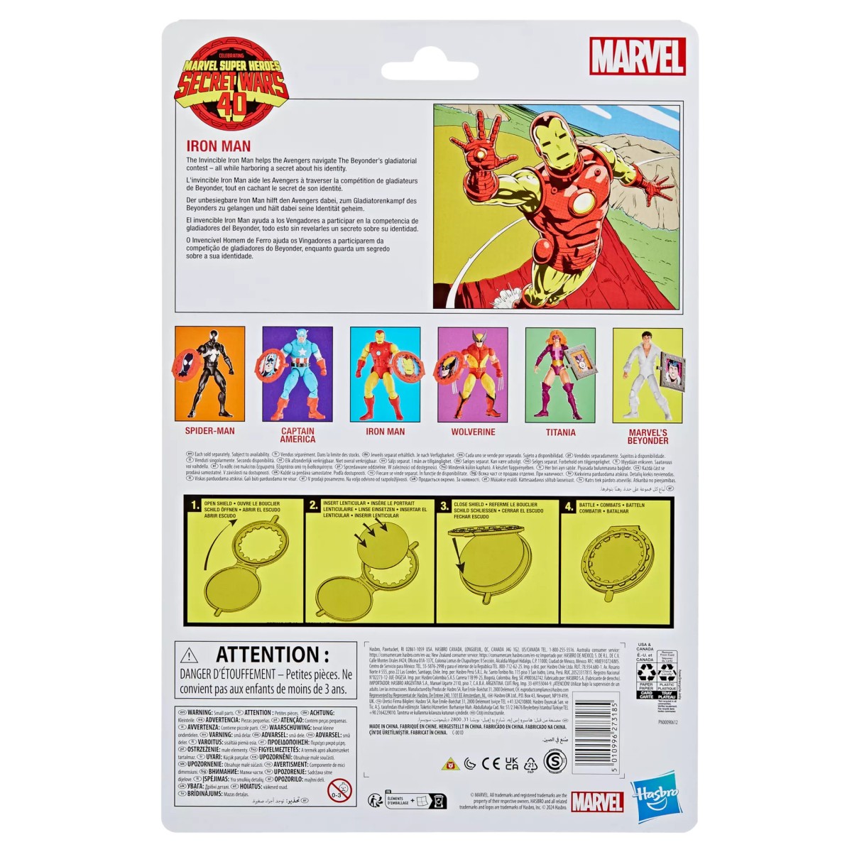 Hasbro Marvel Legends Series - Iron Man - Secret Wars