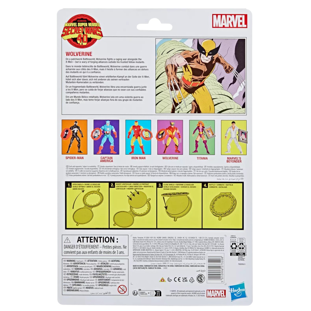 Hasbro Marvel Legends Series - Wolverine - Secret Wars