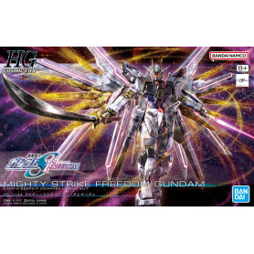 Bandai - Gunpla - Gundam 1/144 HG - ZGMF/A 262PD-P MIGHTY STRIKE FREEDOM GUNDAM - Mobile Suit Gundam SEED Destiny