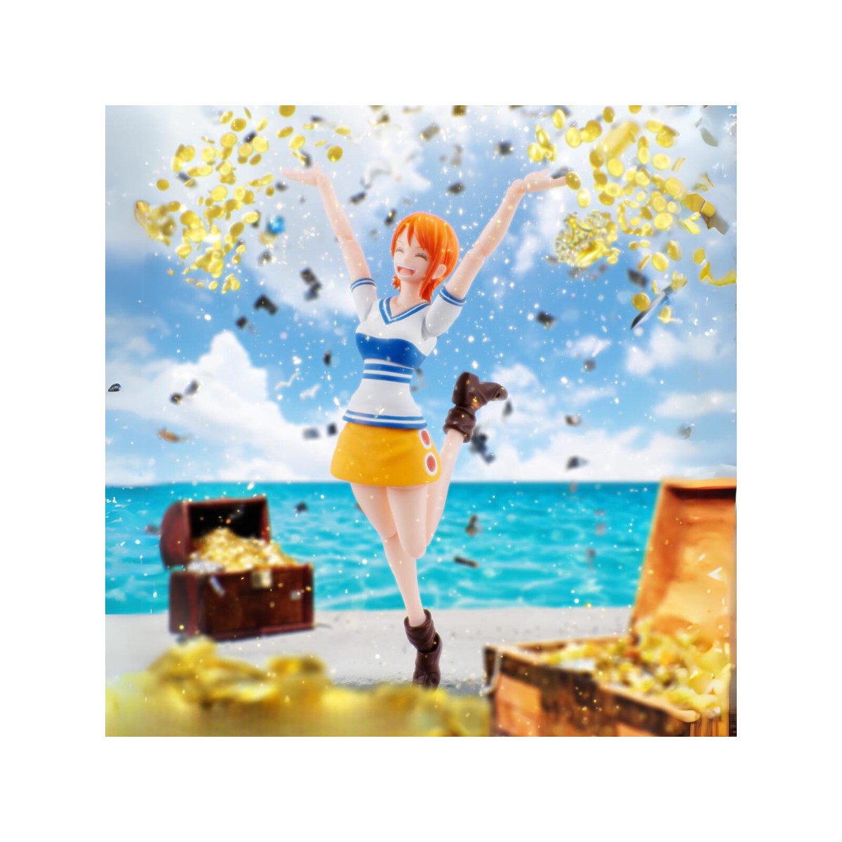 Tamashii Bandai One Piece - Nami Romance Dawn - S.H. Figuarts SHF