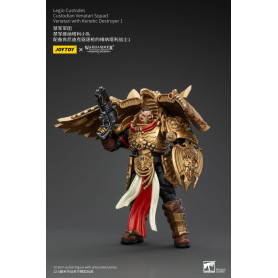 JoyToy Space Marines - Legio Custodes Custodian Venatari Squad - Venatari with Kenetic Destroyer