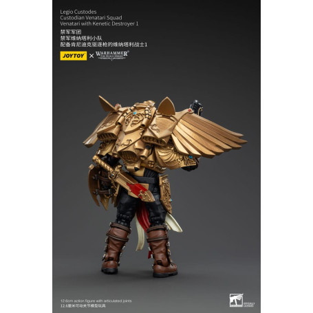 JoyToy Space Marines - Legio Custodes Custodian Venatari Squad - Venatari with Kenetic Destroyer