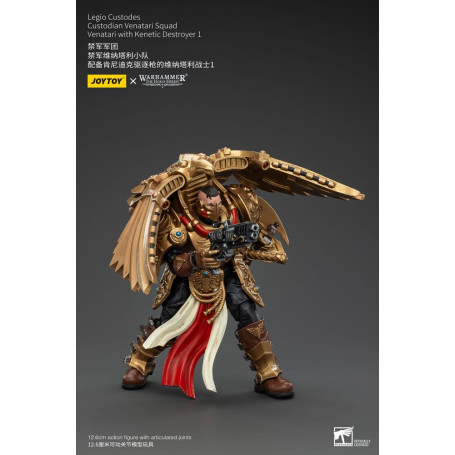 JoyToy Space Marines - Legio Custodes Custodian Venatari Squad - Venatari with Kenetic Destroyer