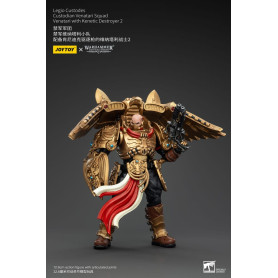 JoyToy Space Marines - Legio Custodes Custodian Venatari Squad - Venatari with Kenetic Destroyer 2
