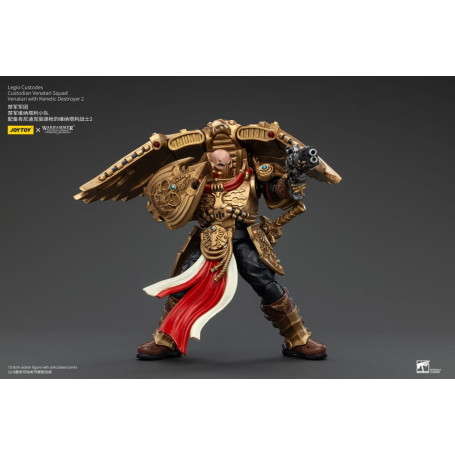JoyToy Space Marines - Legio Custodes Custodian Venatari Squad - Venatari with Kenetic Destroyer 2