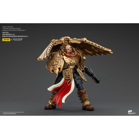 JoyToy Space Marines - Legio Custodes Custodian Venatari Squad - Venatari with Kenetic Destroyer 2