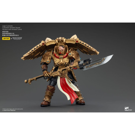 JoyToy Space Marines - Legio Custodes Custodian Venatari Squad - Venatari with Venatari Lance