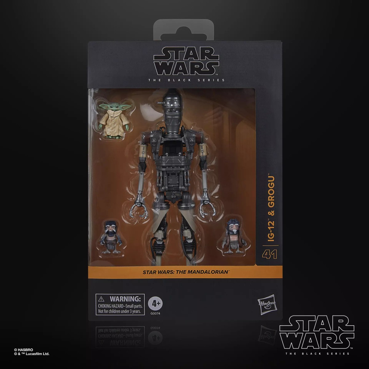 Star Wars Black Series - Deluxe IG-12 and Grogu - The Mandalorian